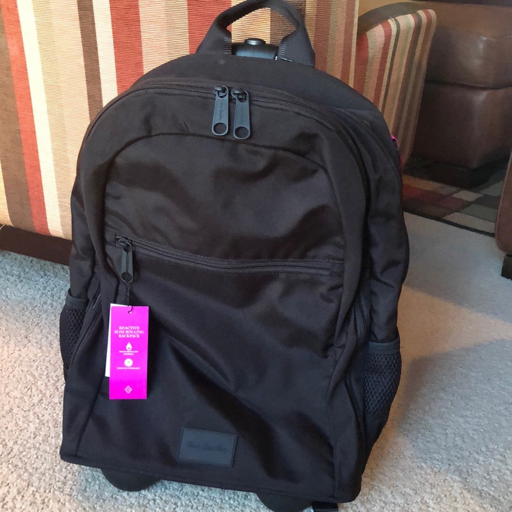 Vera Bradley Black Backpack without tags